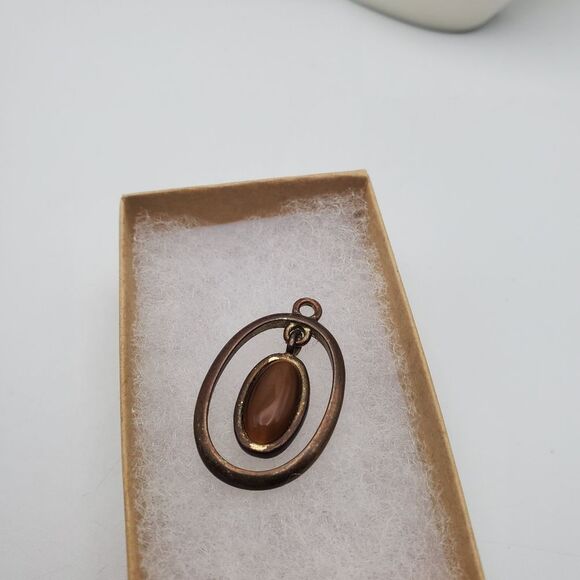 Doorknocker mocha amulet‎ necklace pendant - Picture 1 of 2